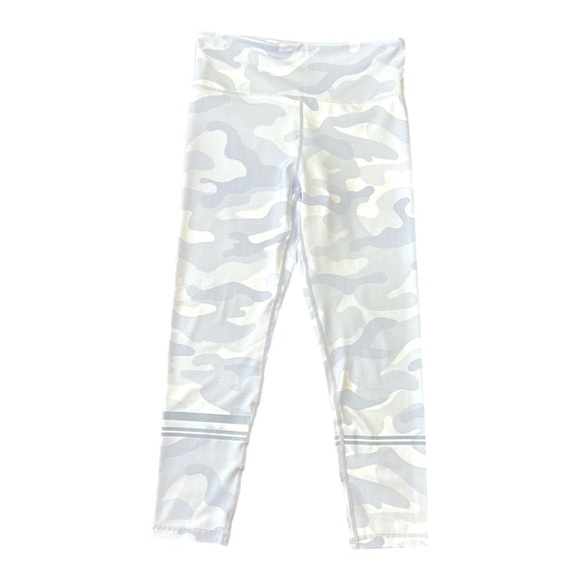 Lilybod Nina 7/8 Length High Waist Leggings White Camo Size Medium - Picture 8 of 11